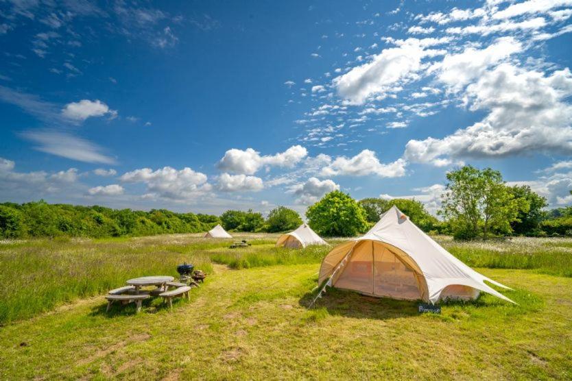 Вилла Red Clover At Blanca'S Bell Tents Ringstead  Экстерьер фото