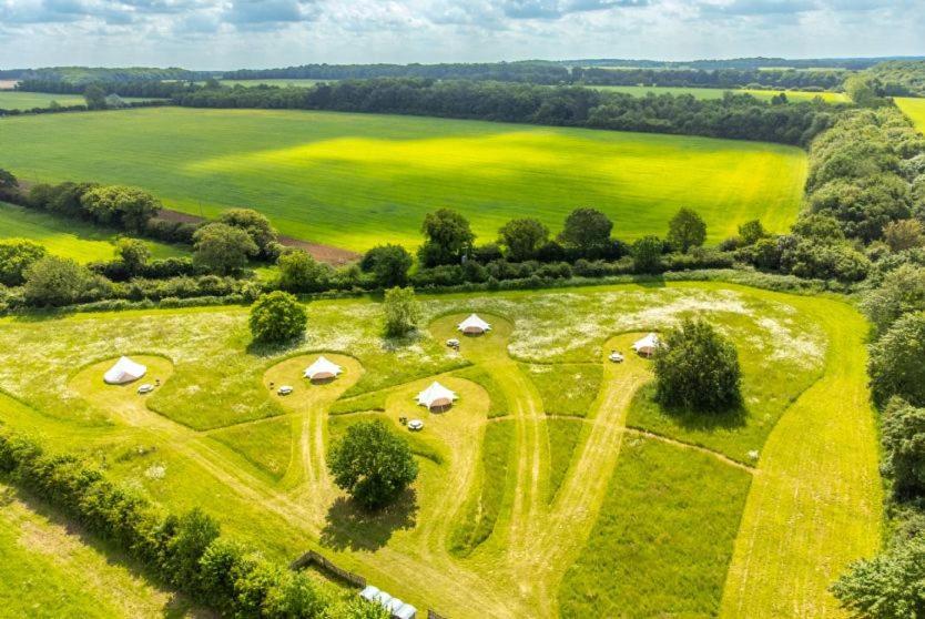 Вилла Red Clover At Blanca'S Bell Tents Ringstead  Экстерьер фото