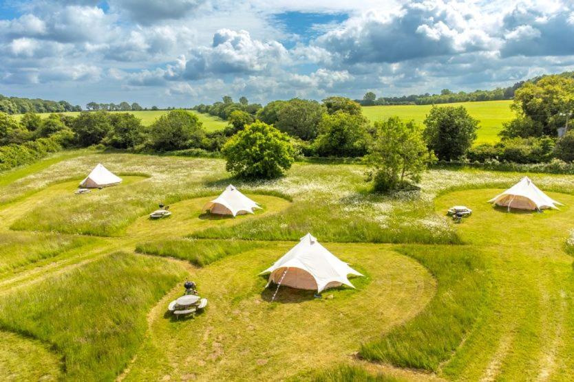 Вилла Red Clover At Blanca'S Bell Tents Ringstead  Экстерьер фото